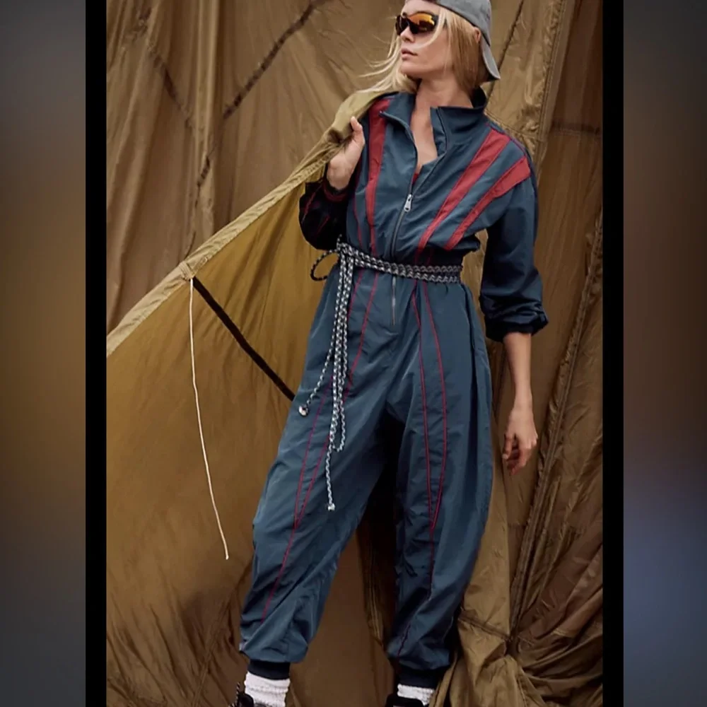 NWOT Free People Go For Gold Onesie Jumpsuit - Picture 1 of 14